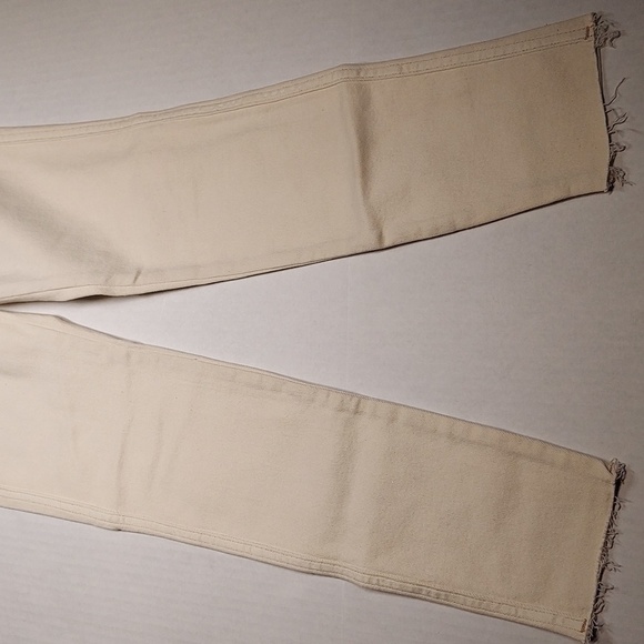 Free People Frayed-Hem Skinny Jeans, Tea Size 26 - Picture 5 of 13